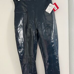 SPANX Shiny Black Women's Leggings